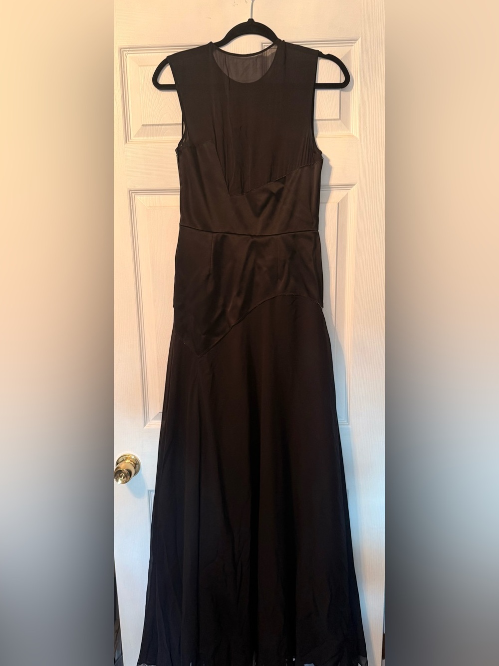 Phillip Lim Black Sleeveless Evening Gown - Elegant Maxi Dress